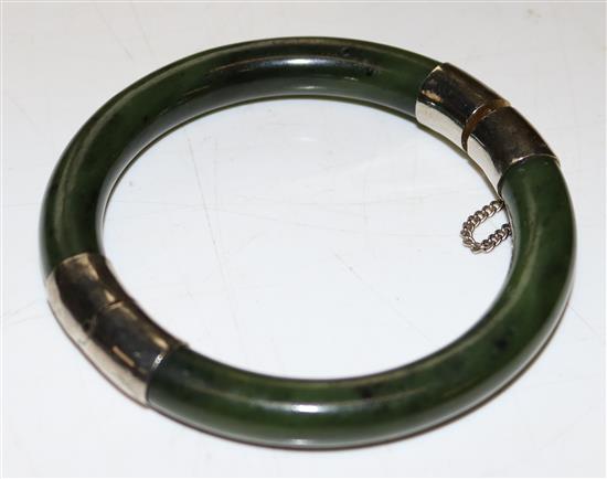 Jade bangle